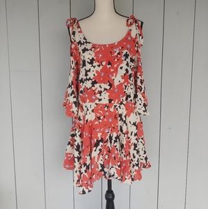 FREE PEOPLE ONE | Lucina Floral Tunic Dress